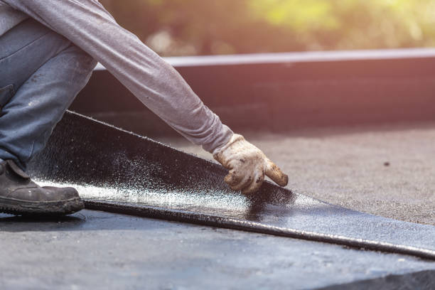 Professional Crawl Space Encapsulation technician working in Montgomery, IN